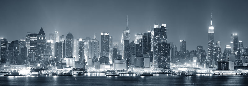 纽约曼哈顿黑白