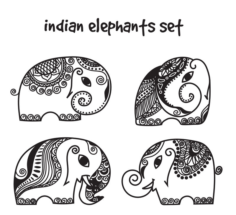印度大象套装