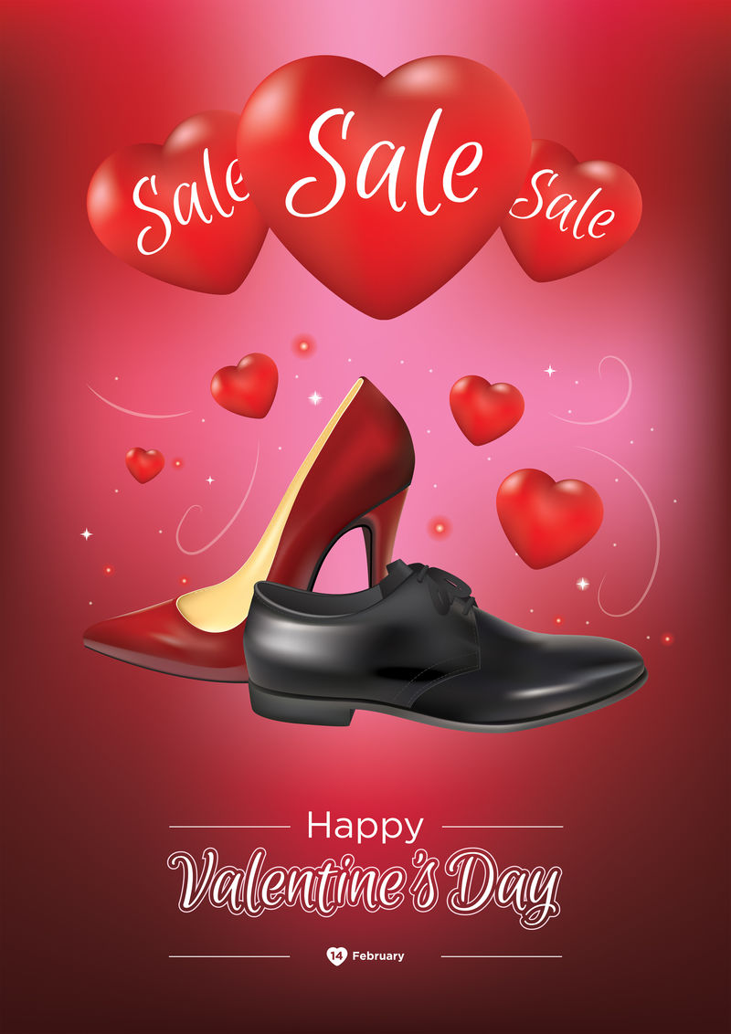 情人节快乐-出售男女鞋