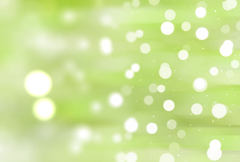 抽象背景绿色博克圆圈-美丽的粒子背景