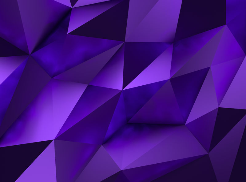 紫色Low Poly Background
