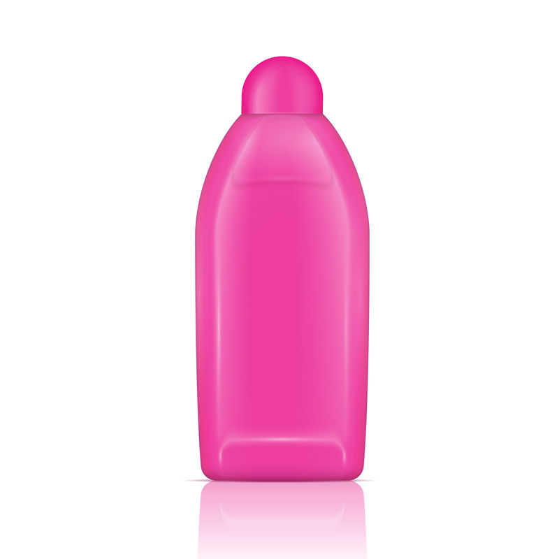 粉红消失液瓶。