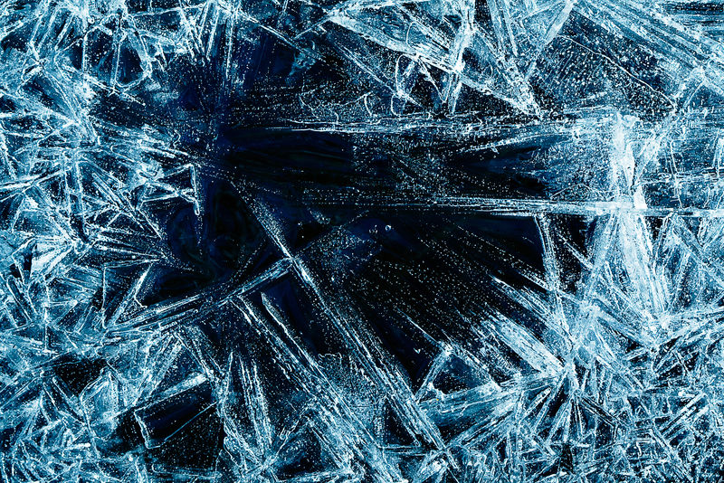 冰结构的抽象背景