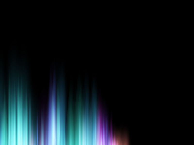 抽象矢量光泽背景与辉光彩色声波。极光