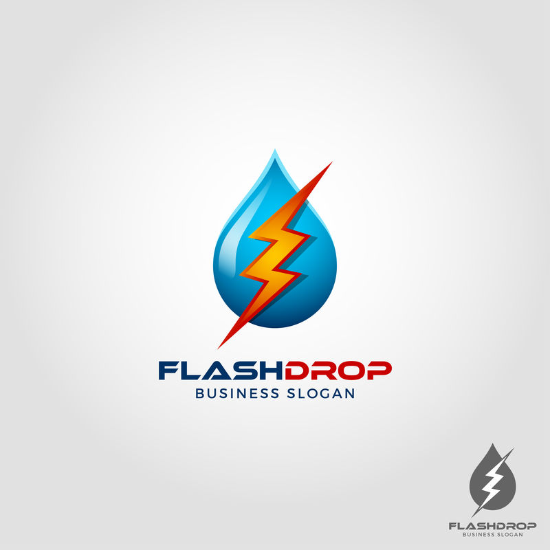 flash drop-电动水标模板