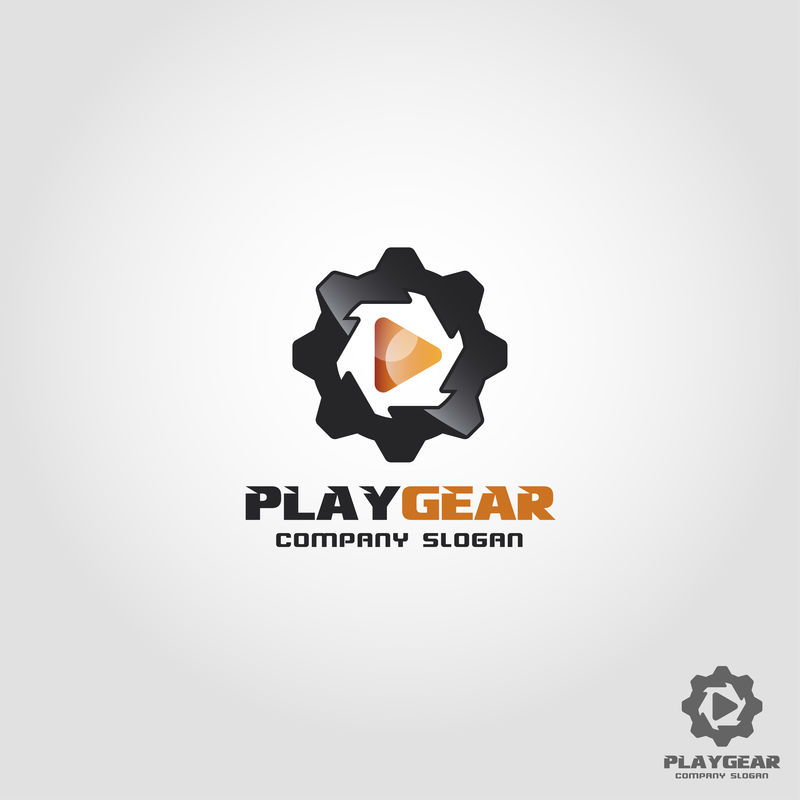 Play Gear-自动多媒体徽标模板