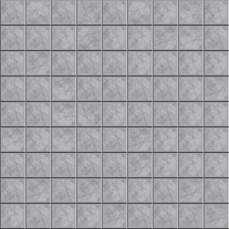 灰色瓷砖地板