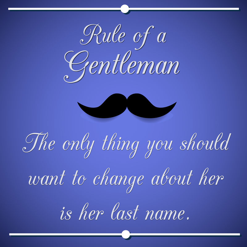 一个绅士的规则-鼓舞人心的引语
