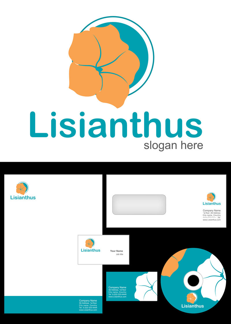 Lisianthus标志设计