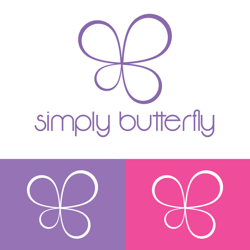 蝴蝶标志设计