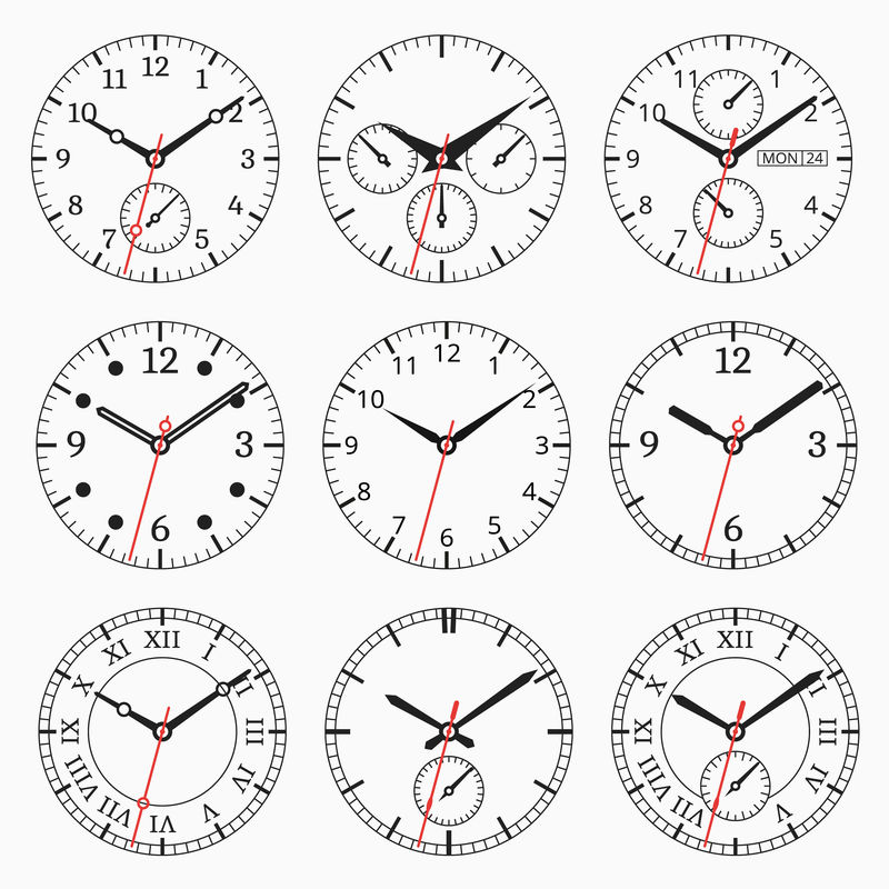 Clock Watch Collection