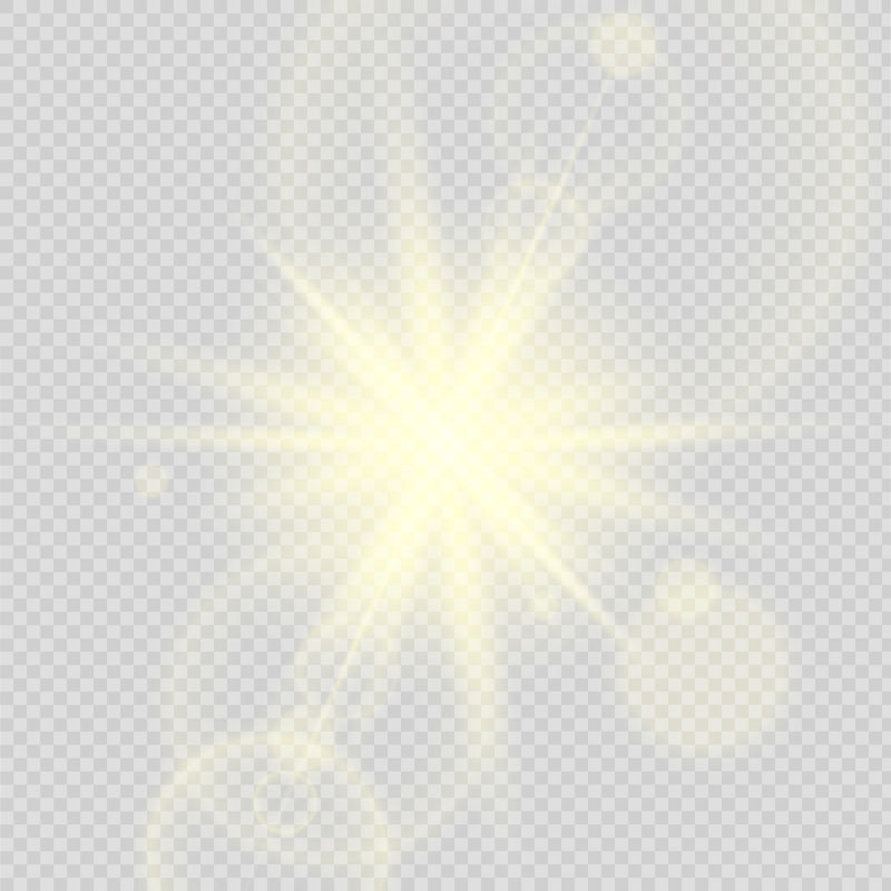 阳光-特殊镜头光晕-灯光效果-阳光和聚光灯一起闪烁-插图