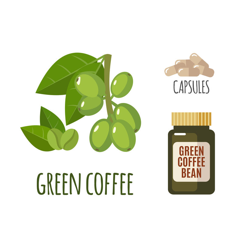 超健康绿色咖啡，平装。