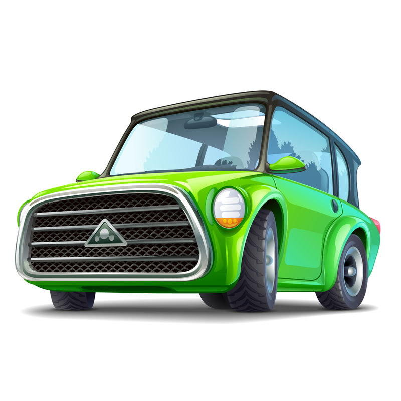 绿色生态汽车插图