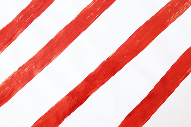 斜条纹-红色和白色背景-矢量图