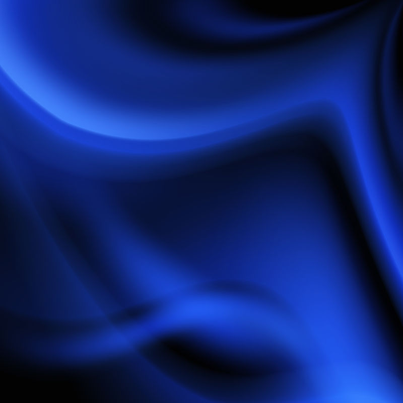 抽象蓝波背景。矢量图解