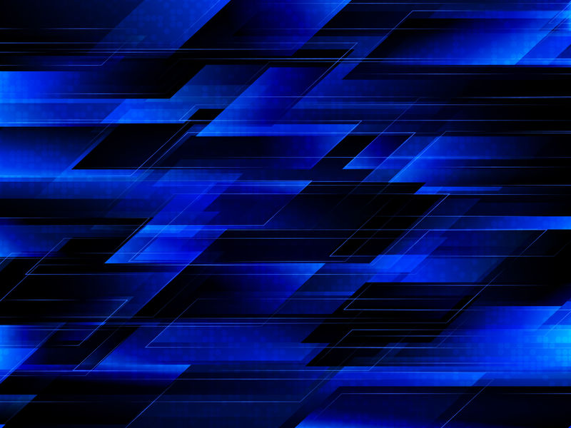 技术背景，蓝色条纹。抽象矢量图。