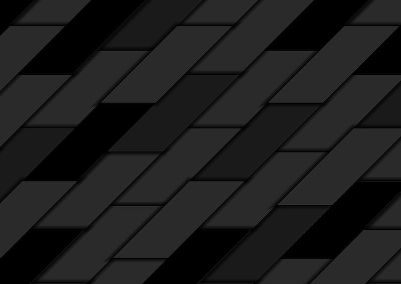 抽象黑色几何瓷砖高科技背景