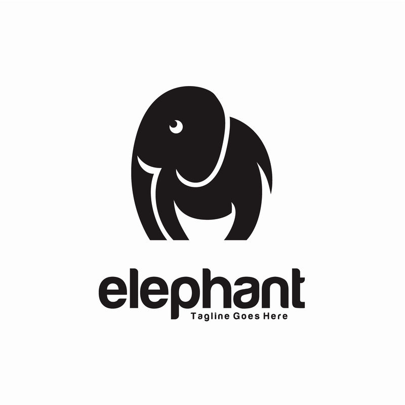 大象标志设计灵感