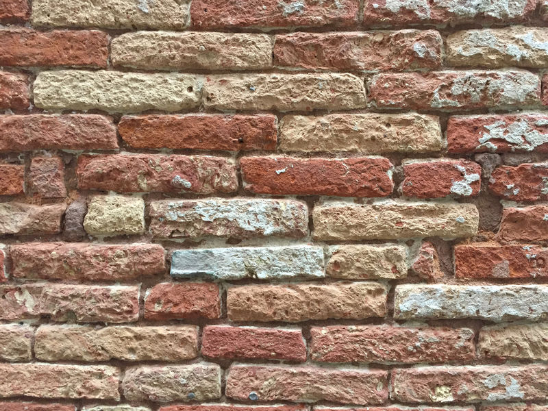 烂砖老墙-水平照片