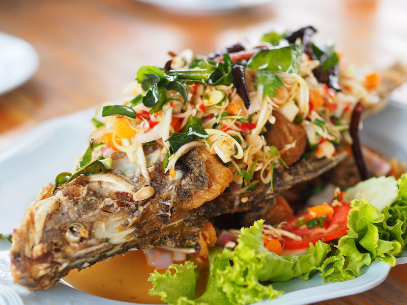 泰式菜谱炸鱼