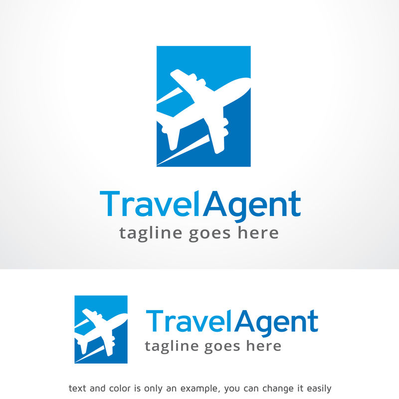 旅行社标志模板设计载体、标志、设计理念、创意符号、图标