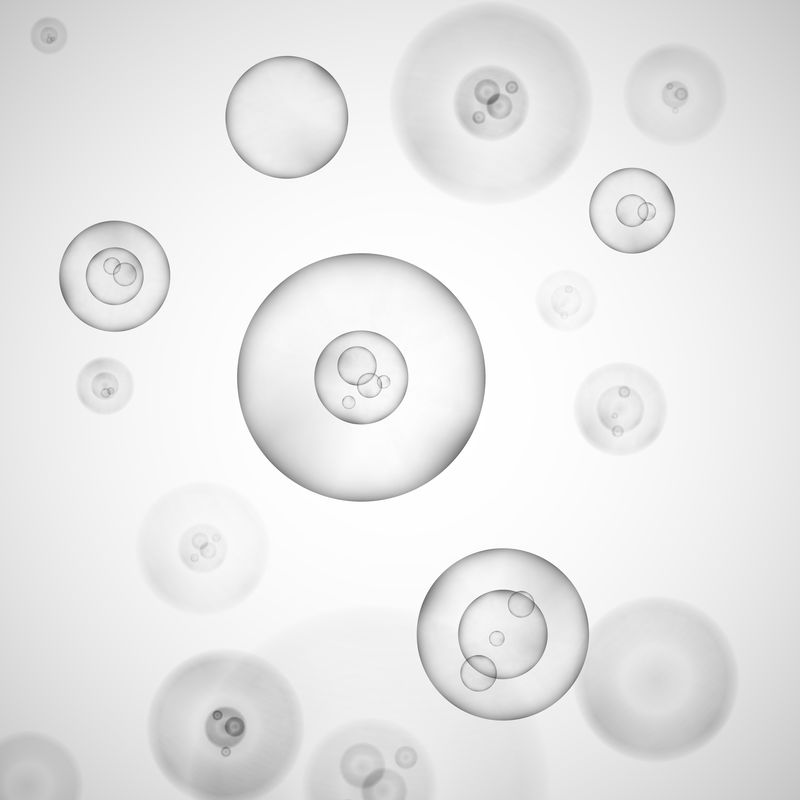 细胞科学背景设计矢量的图形概念