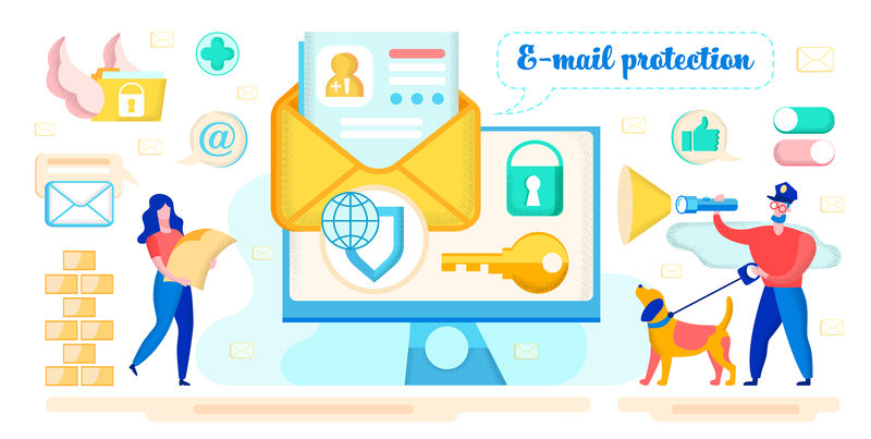 电子邮件通信保护向量概念向量