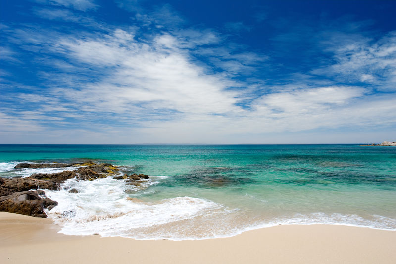 南澳大利亚美丽的海滩