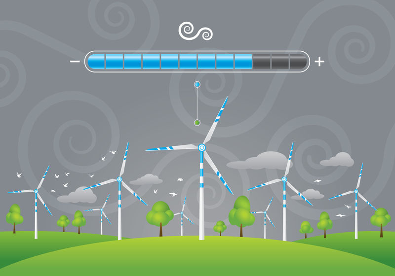 生态风车能源充电