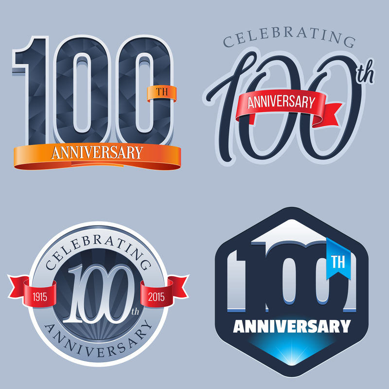 100周年纪念标志