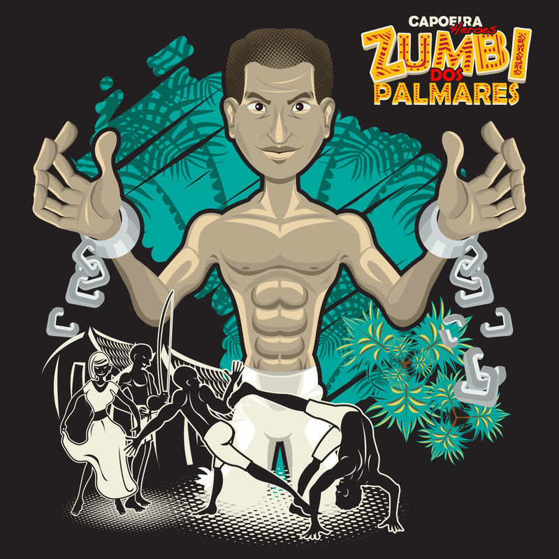 卡波埃拉英雄Zumbi Dos Palmares