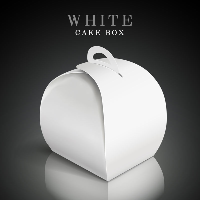 白蛋糕盒