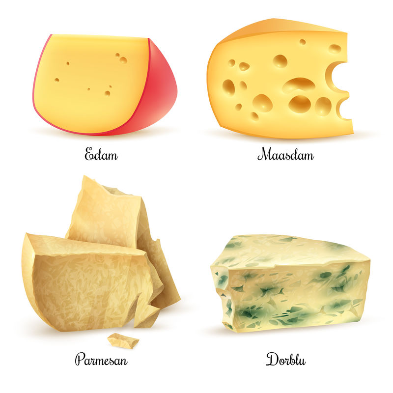 优质奶酪4真实图像集