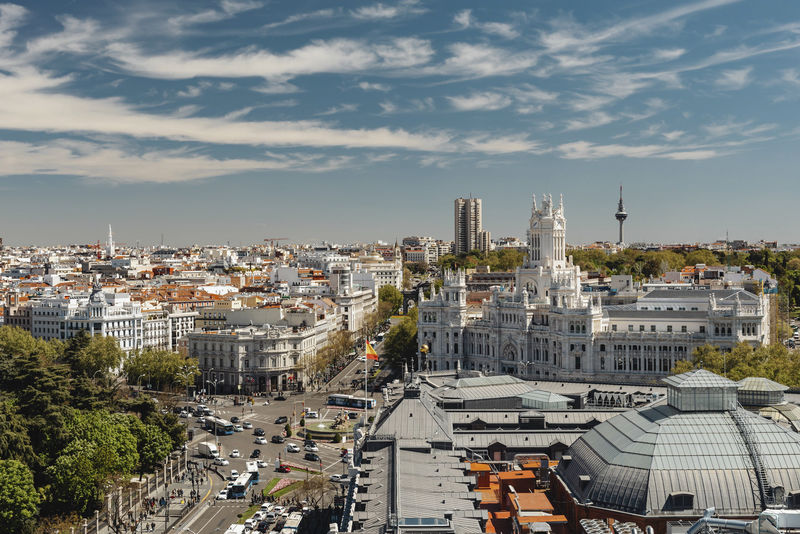 西班牙马德里的西伯利亚宫