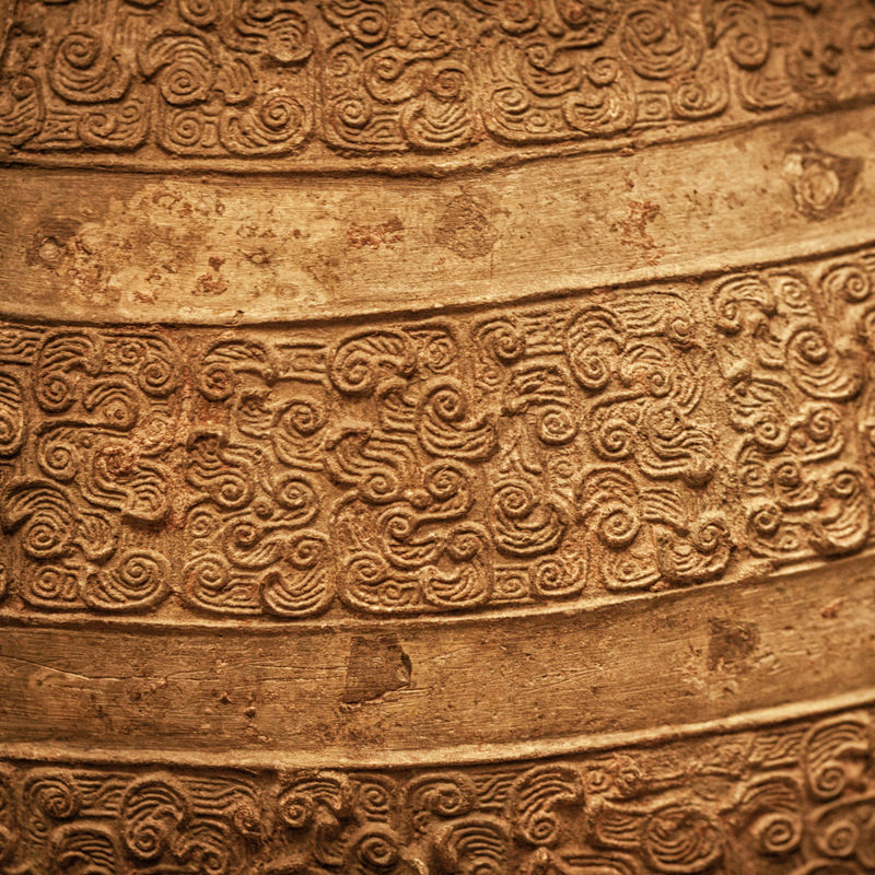 中国古代青铜纹样背景