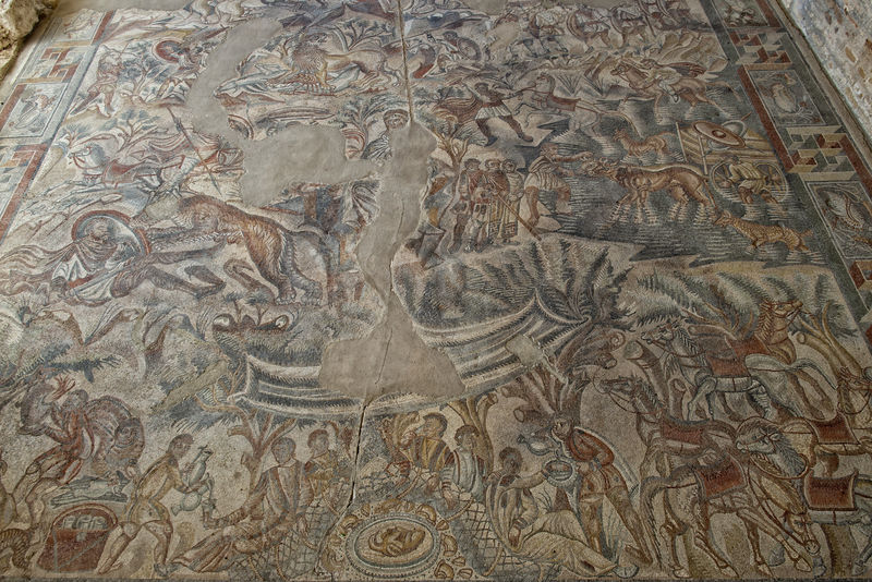 罗马地板马赛克瓷砖详图