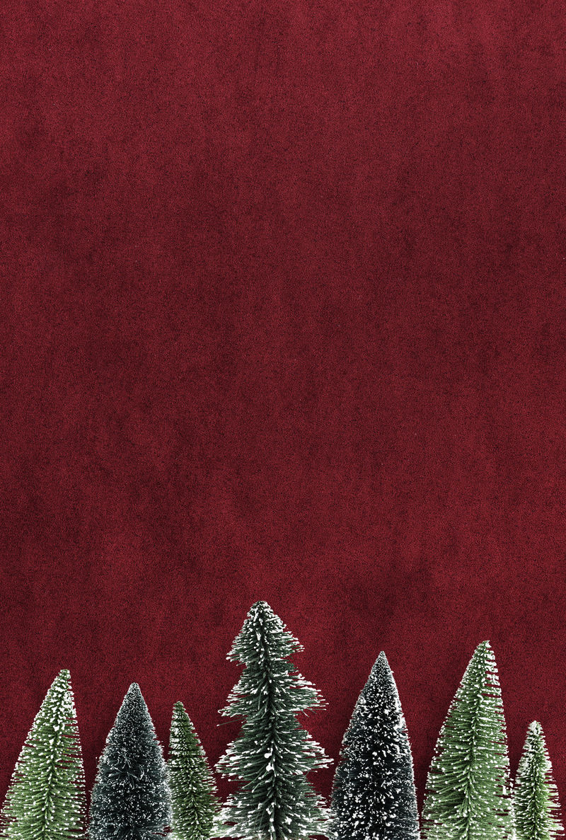 节日红圣诞树架