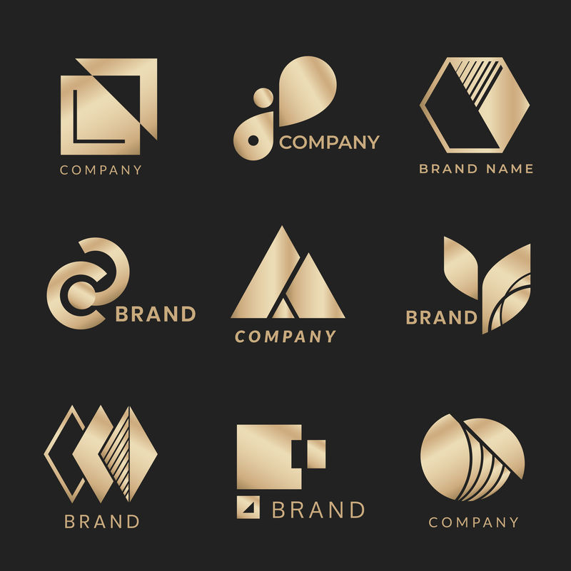 公司品牌标志设计矢量集合