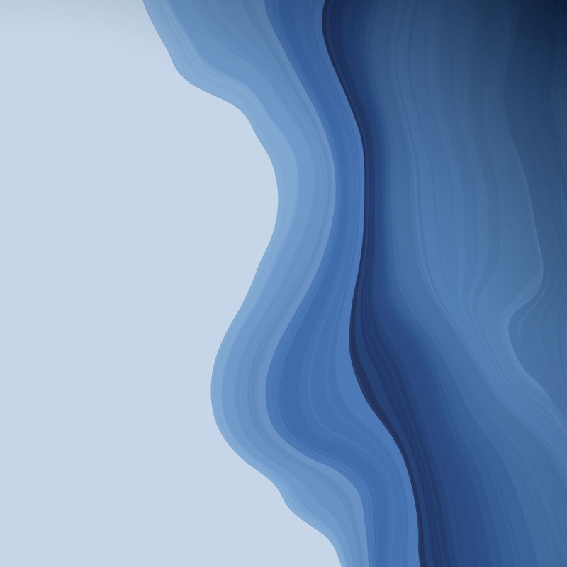 蓝色流体图案背景向量