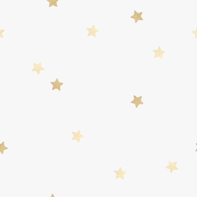 灰白色背景上的金色矢量金属星星图案