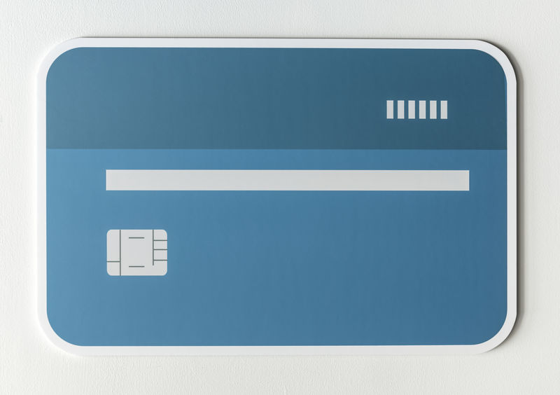 信用卡或借记卡银行图标