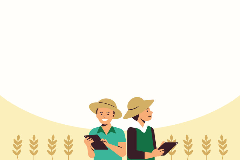 农业合作社智能农业背景