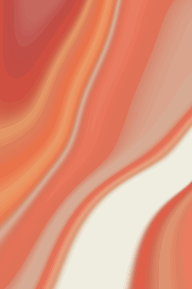 橙色和红色流体图案背景向量