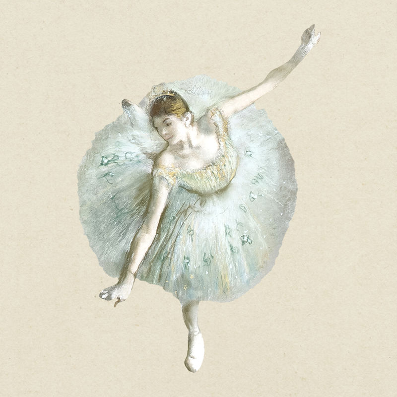芭蕾舞演员改编自法国著名艺术家埃德加·德加的作品