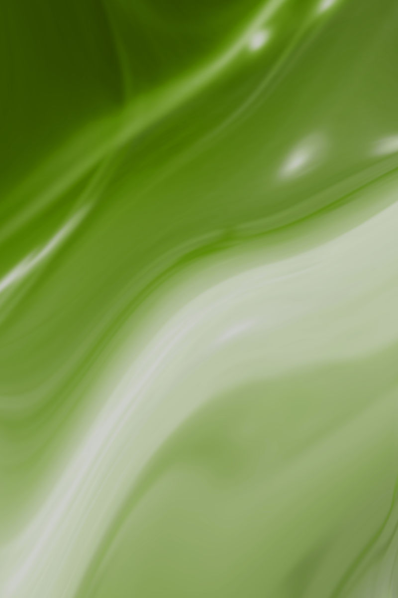 白色和绿色漩涡图案背景