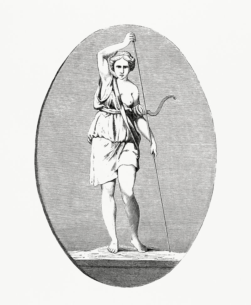古希腊女性插图