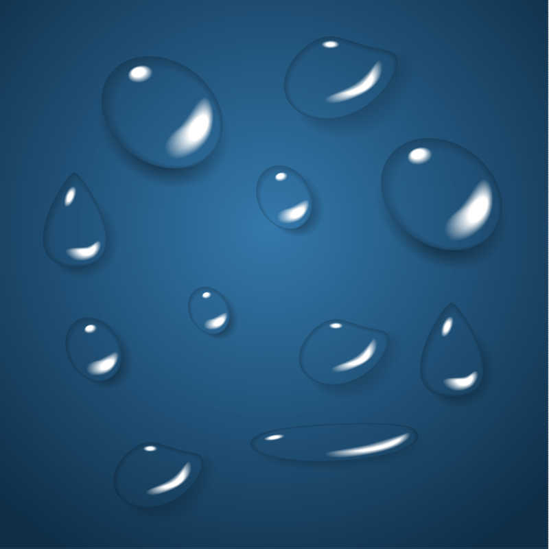 水滴背景纹理矢量图