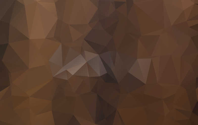 棕色抽象多边形三角形背景矢量图
