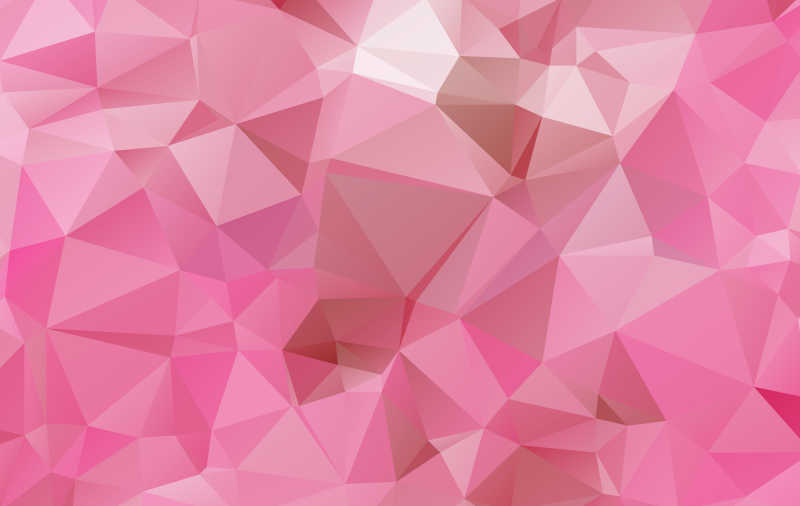 粉色矢量抽象多边形风格背景